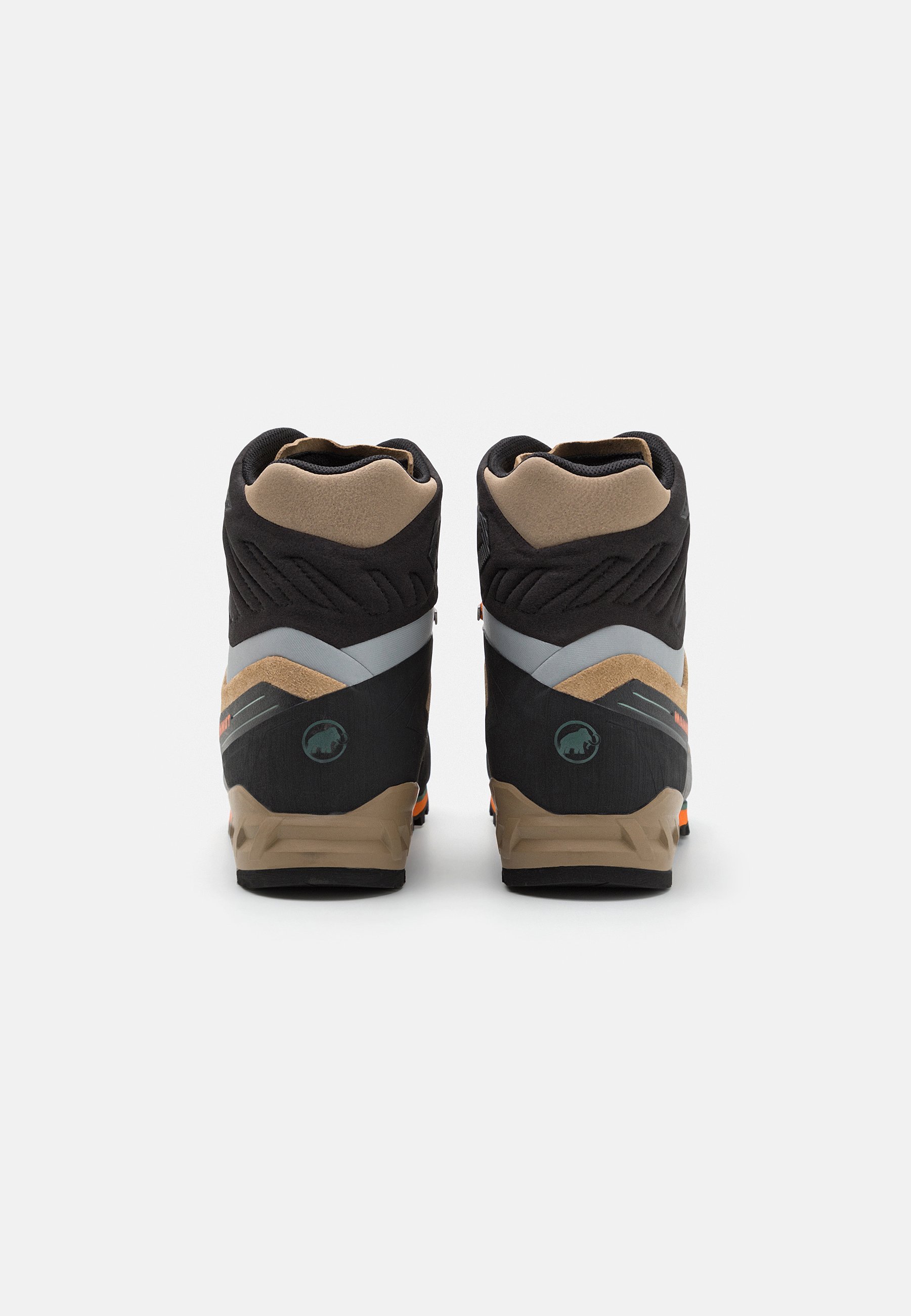 Mammut KENTO TOUR HIGH GORE TEX - Chaussures de montagne - savane/mandarine foncée