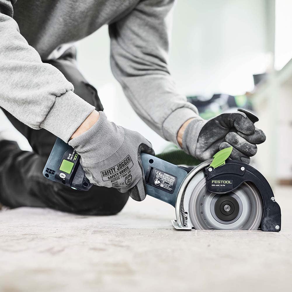 Conjunto de esmerilhadeira angular FESTOOL 18 V 2 x 5,2 Ah 125 mm 577032
