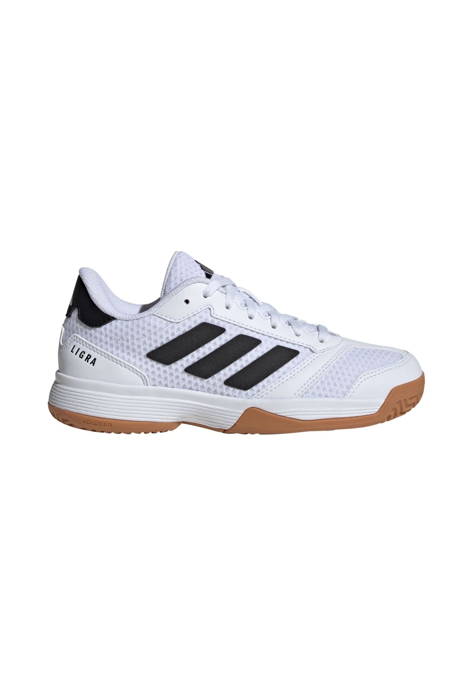 adidas Performance LIGRA 8 Indoor-Handballschuhe für Kinder – Cloud White Core Black Cloud White