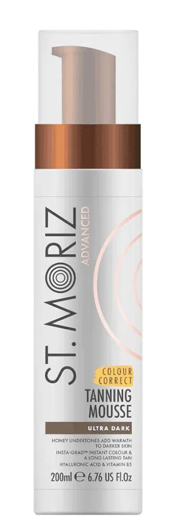 St. Moriz Advanced Pro Colour Correcting Mousse - mus do ciała ultra dark 200 ml