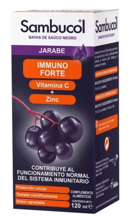 NAMED Sambucol vloeibare drank 120 ml voedingssupplement