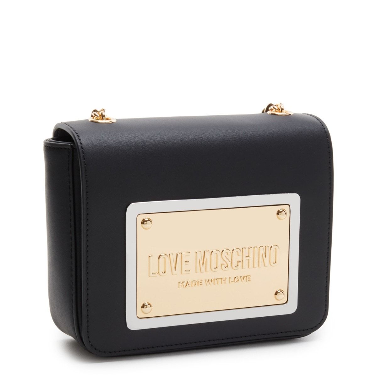 Kabelka cez rameno/crossbody Love Moschino Love Moschino čierna - umelá koža - čierna