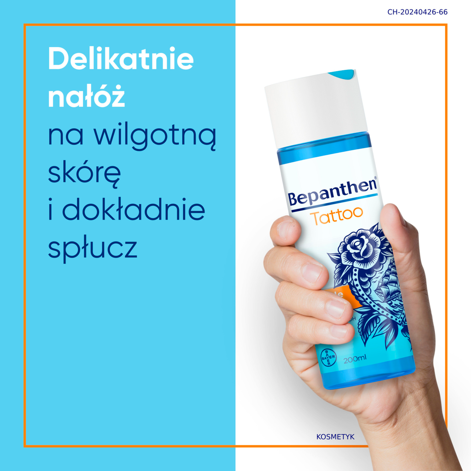 Bepanthen tatuiruotėms skirtas valiklis
