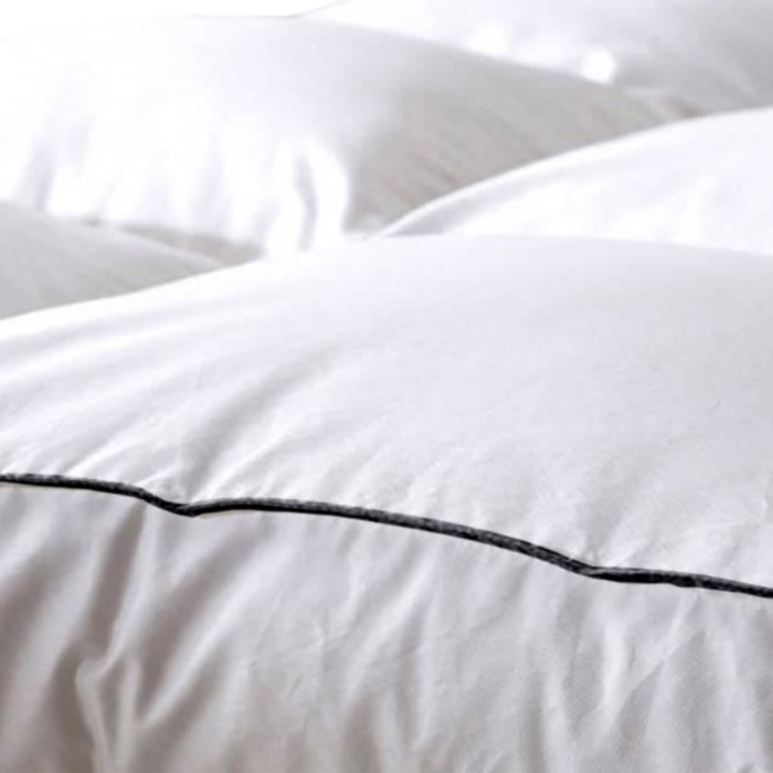 Surmatelas - Sampur - 140x190 - 100% Plumes de Canard - Mi-Ferme - Épaisseur 8 cm