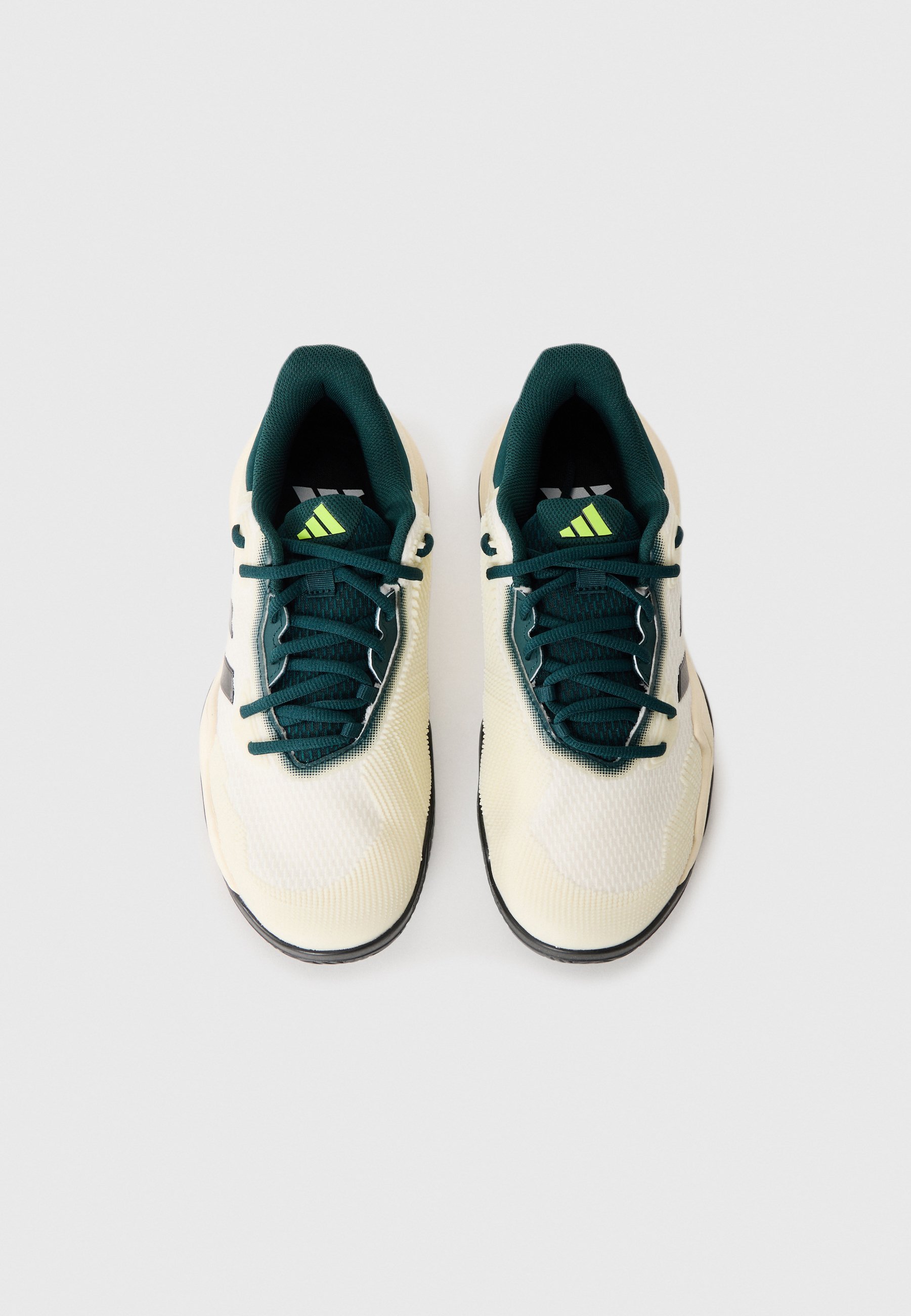 adidas Performance SOLEMATCH CONTROL 2 - Multicourt tennisschoenen - gebroken wit/zilverkleurig/aurora ivy