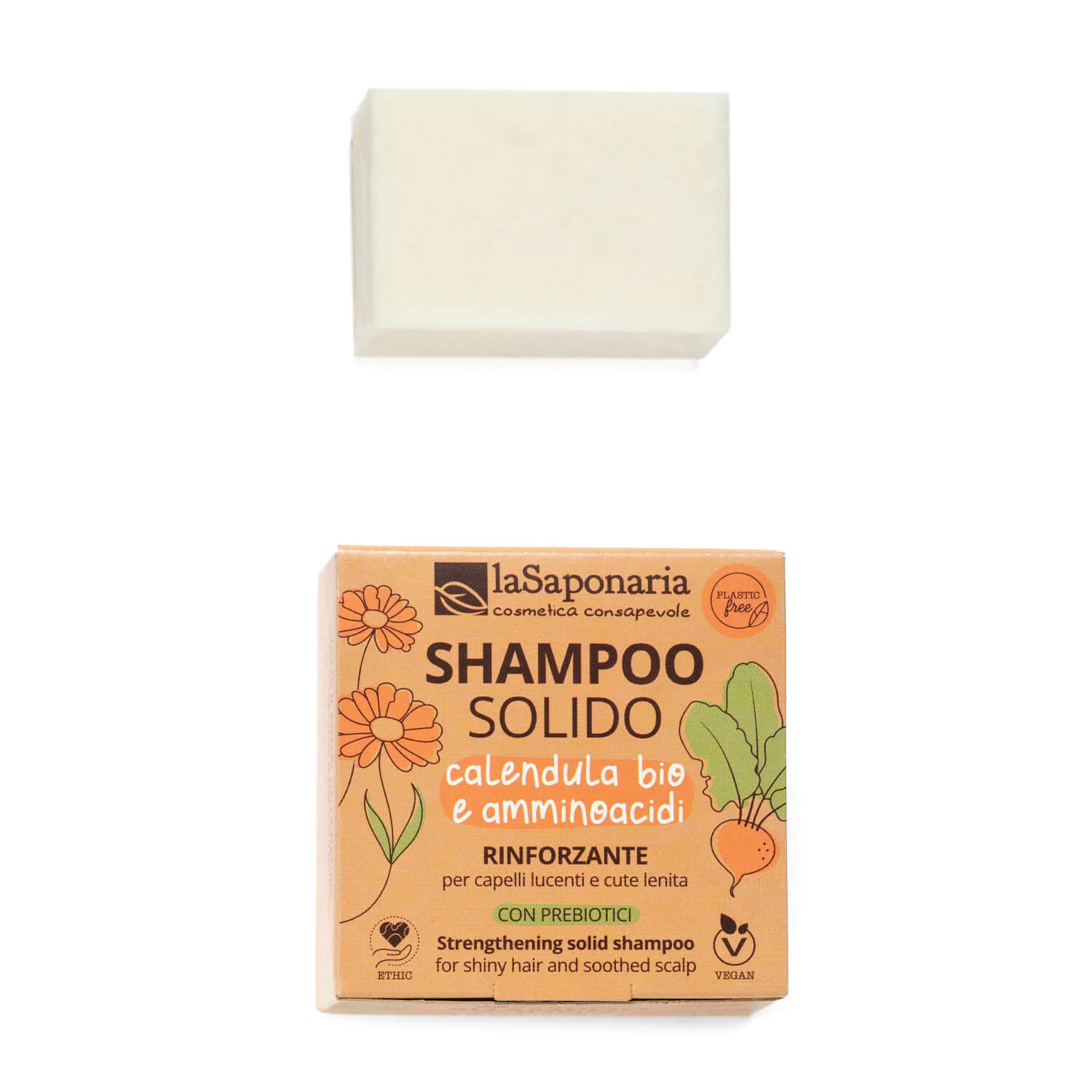 Capelli e Cute Shampoo solido rinforzante e lenitivo - Shampoo Rinforzante