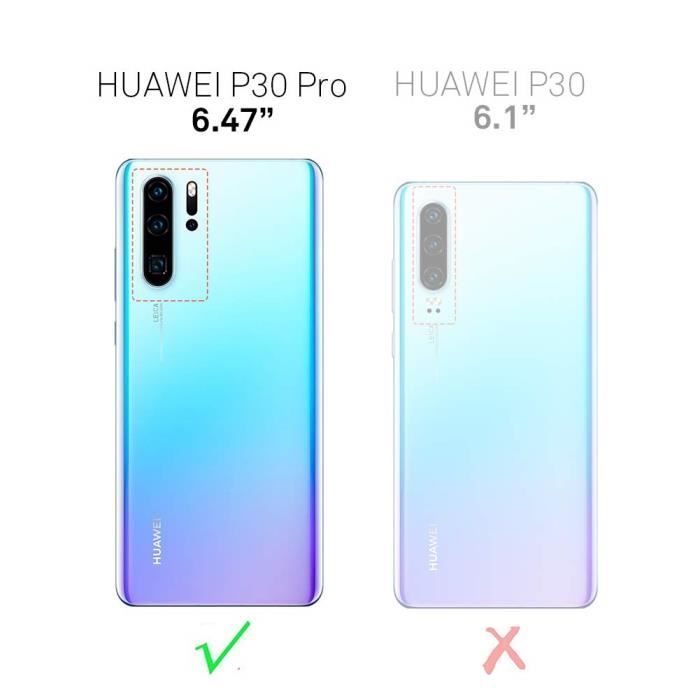 Funda para Huawei P30 PRO - Silicona suave transparente antichoque con gel TPU [Phonillico®]