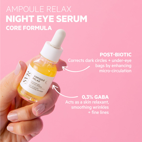 SVR Ampoule RELAX - Regenerační noční oční sérum 15ml