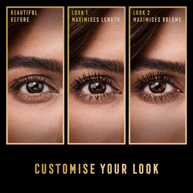 Řasenka Max Factor Masterpiece Lash Wow 2 v 1 pro objem, prodloužení a natočení
