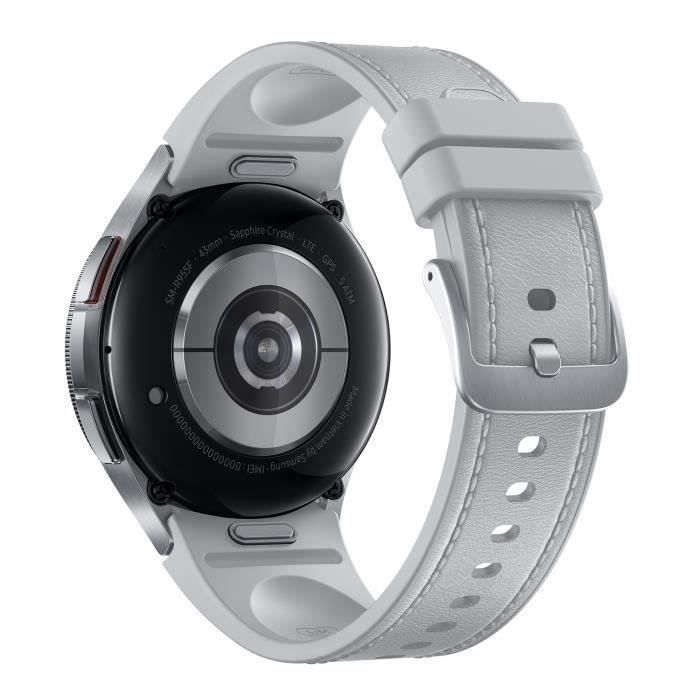 SAMSUNG Galaxy Watch6 Classic 43mm Silver Bluetooth - Refurbished - Good condition