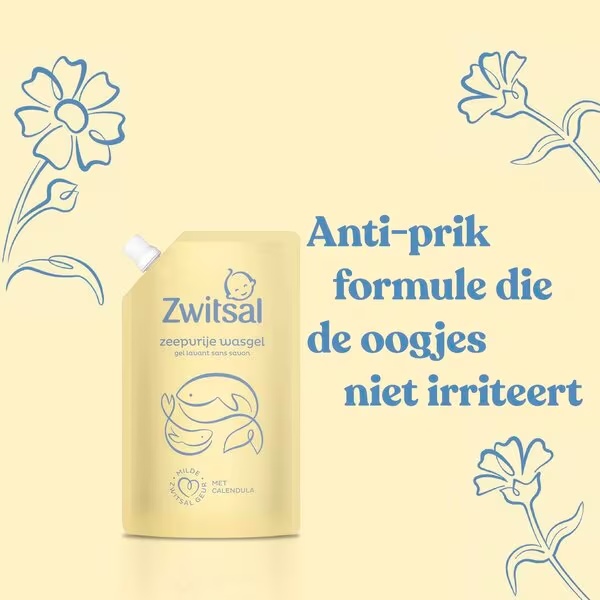 Náplň Zwitsal Zeepvrije Wasgel<br>500 ml