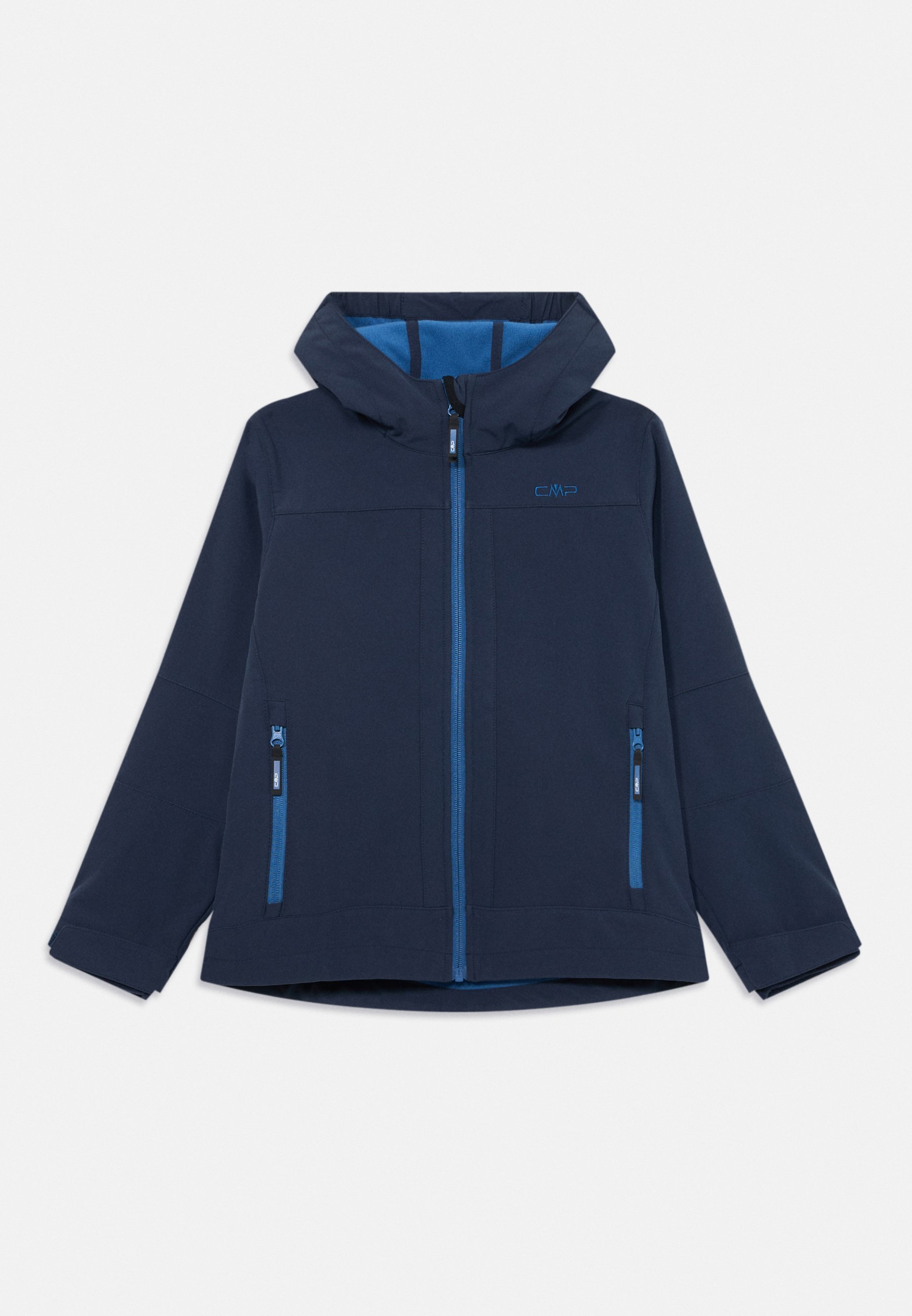 CMP KID JACKET FIX HOOD UNISEX - Softshell jas - blauw