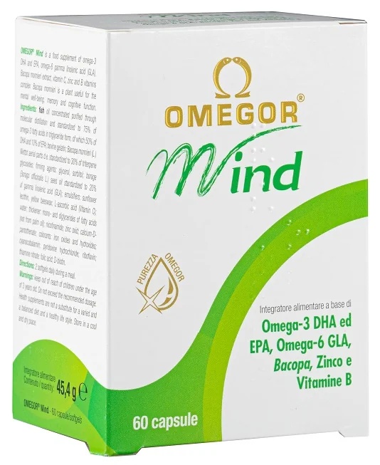OMEGOR Omegor Mind 60 zachte capsules
