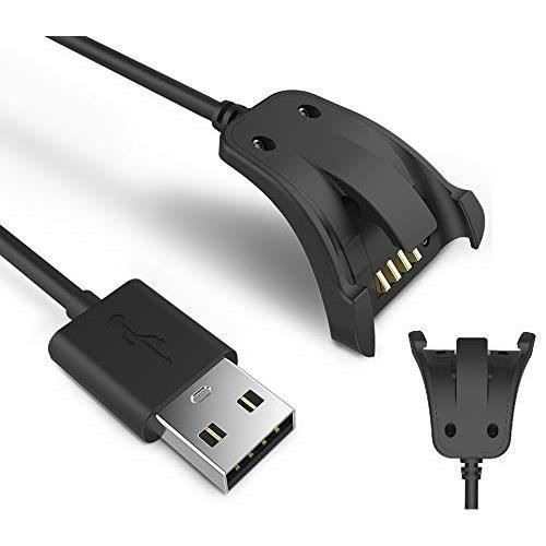 USB-Ladegerät für TomTom Runner 2, Runner 3, Golfer 2, 2 SE Adventurer, TomTom Spark, Spark 3 und Spark Cardio Smartwatch