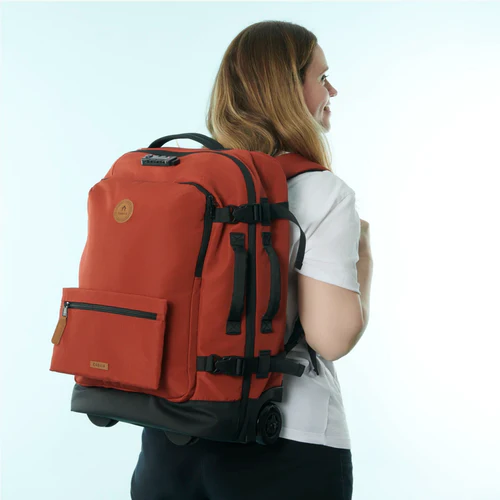 Cabaia Valise souple 2 roues small Kaikoura orange