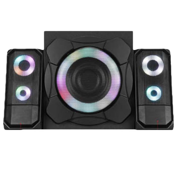 Haut Parleur Gaming - BERSERKER GAMING - THOR 2.1 - 55W RMS - Sans Fil - Éclairage LED RVB