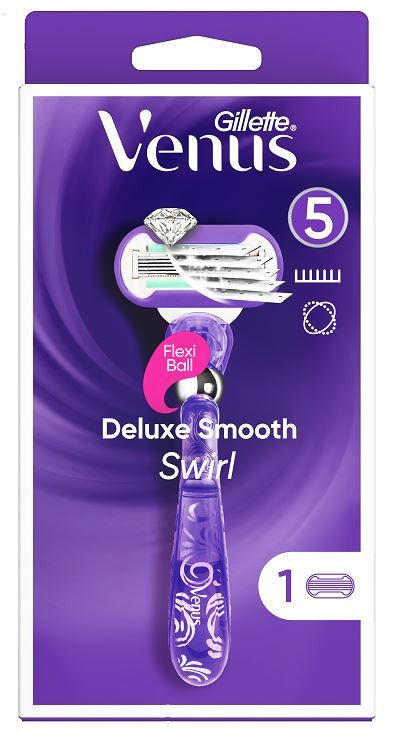 Moteriškas skustuvas „Venus Swirl“ Moteriški skustuvo peiliukai