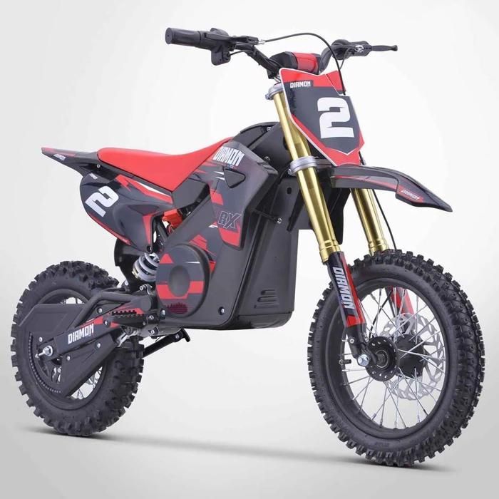 ORION 1000W Elektrisches Kindermotorrad / Kinder-Motocross-Bike / Edition 2025 / Rot