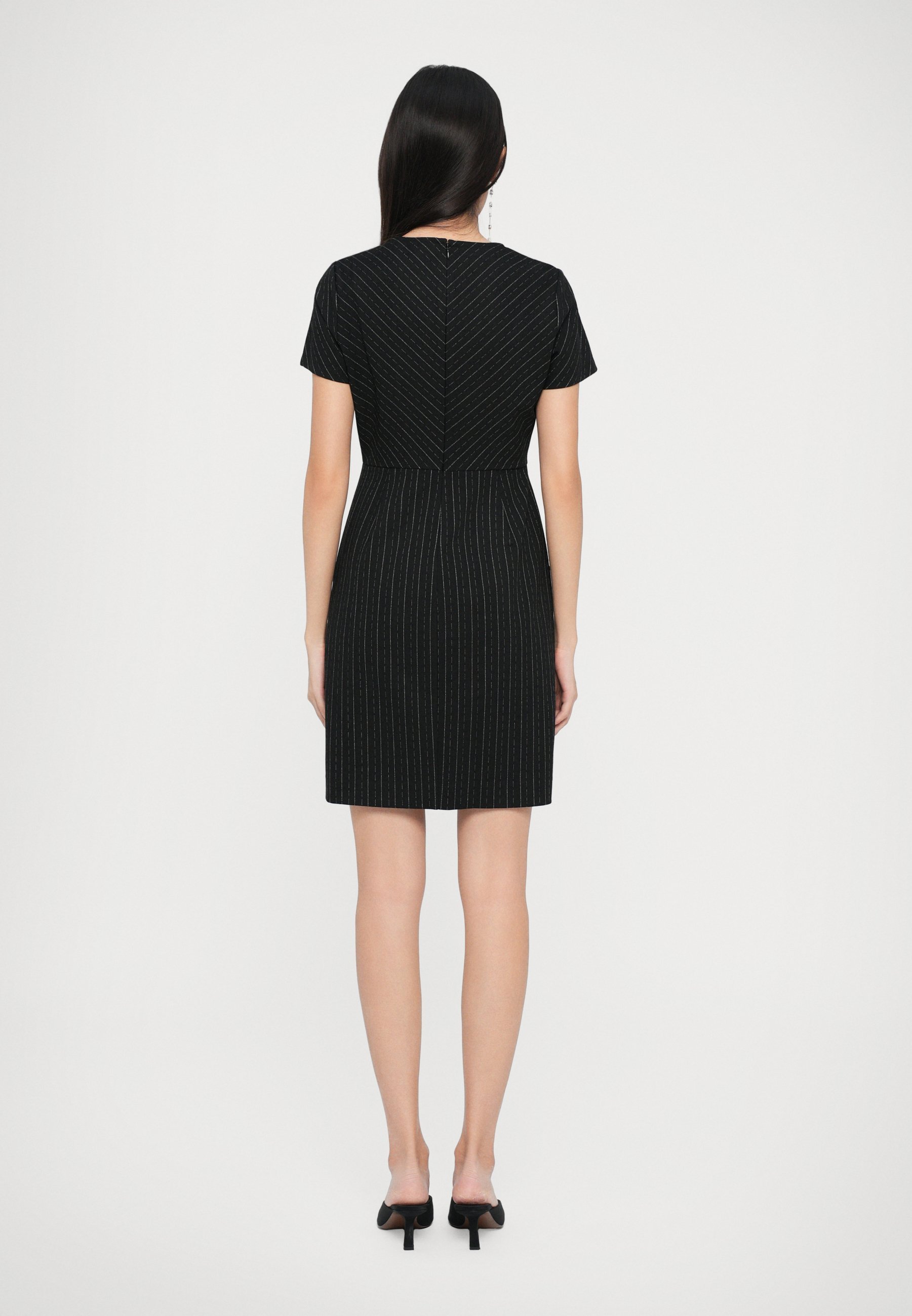 Robe Diane von Furstenberg WILMA - Robe droite - noire