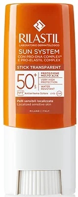 RILASTIL Rilastil Sun System 50+ Transparante stick voor gevoelige zones