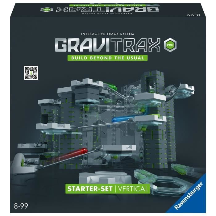 GraviTrax PRO Starterset Vertikal, 152 Teile – Kugelbahn, Baubare Kugelbahn, ab 8 Jahren, 22426, Ravensburger