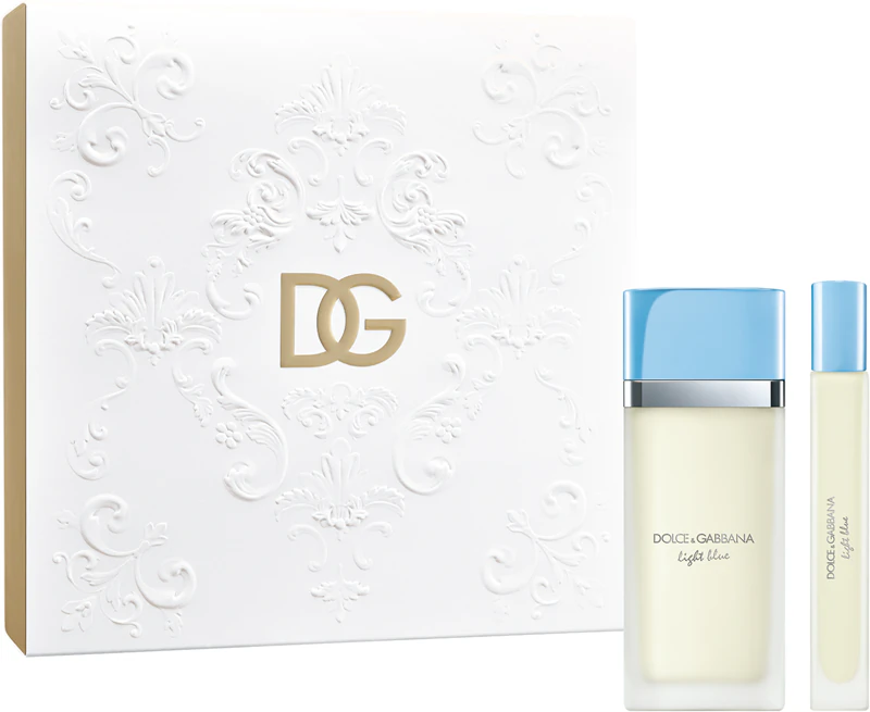 Conjunto de presente Dolce&Gabbana Light Blue EDT para mulheres