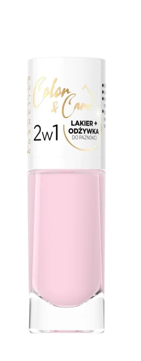 Eveline Color & Care Lakier do paznokci z formułą pielęgnującą 122