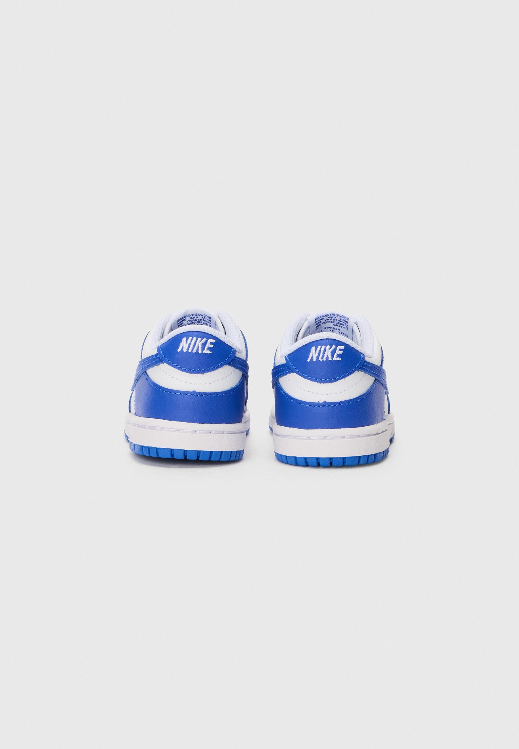 Nike Sportswear DUNK LOW UNISEX - Sneakers - wit/hyper royal