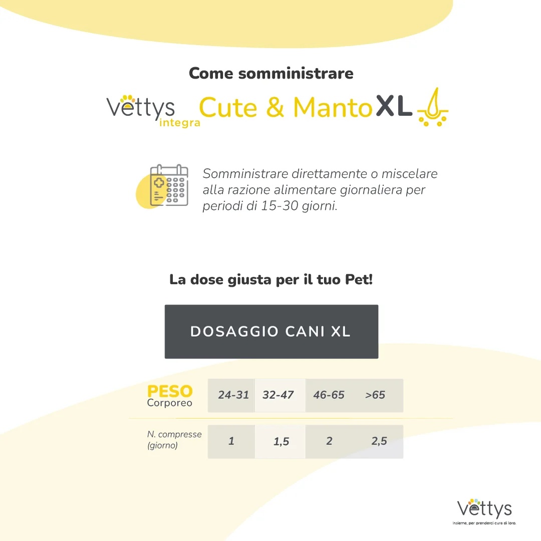 VETTYS Vettys Integra Skin & Coat XL 30 tabletten