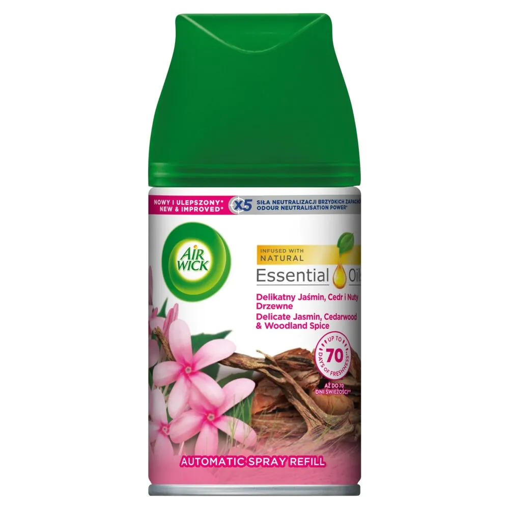 Air Wick Freshmatic Delikatna Róża i Nuty Drzewne Wkład