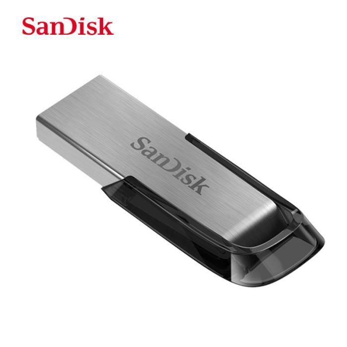 Clé USB SanDisk CZ73 - 128Go - USB 3.0 - Chiffrement métallique - Stockage rapide