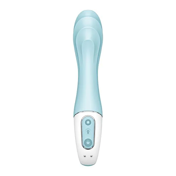 Satisfyer Masażer Air Pumo Vibrator 5+ Blue Masażer intymny