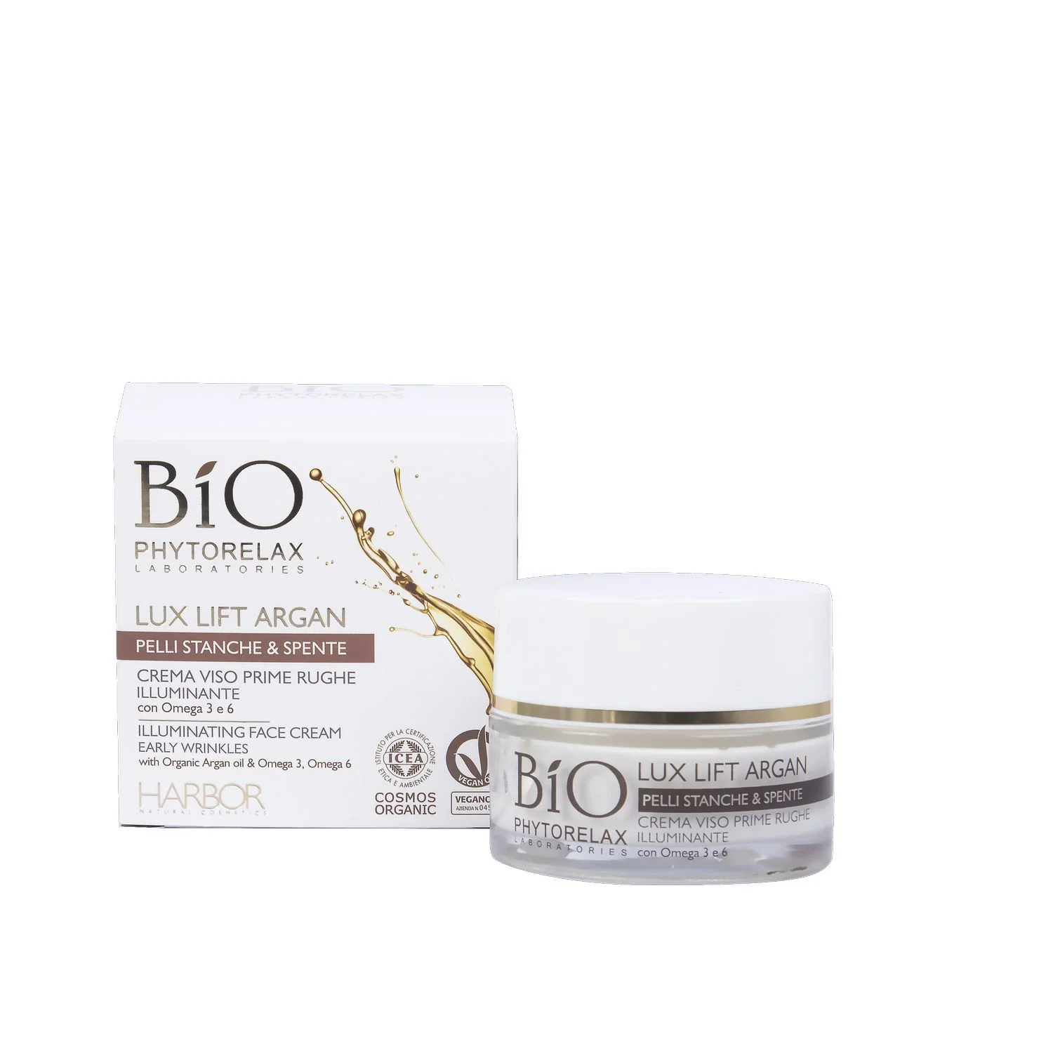 Skincare Vegan & Organic Crema Viso Prime Rughe Illuminante - Tratt.viso 24 ore primi segni , Tratt.viso 24 ore illuminante