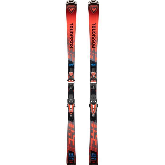 Pack Ski Rossignol Hero Elite Lt Ti Konect + Fixations Nx 12 Konect Gw Rouge Homme
