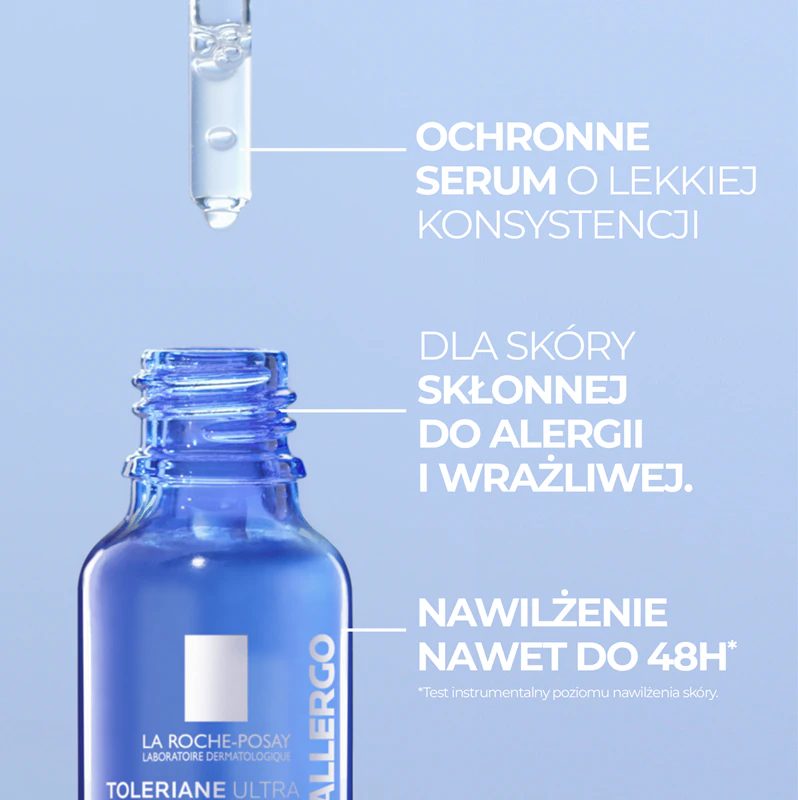 La Roche-Posay Toleriane Dermallergo Serum is een verzachtend serum voor de gevoelige en allergische huid.