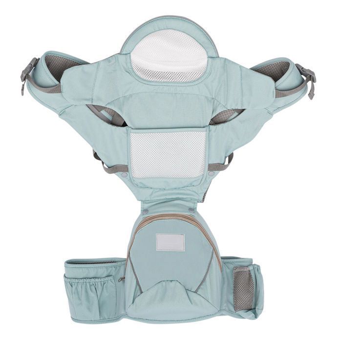 Portabebés 6 en 1 - Carga máxima 33 kg - Respaldo reclinable 30° - 35-40 cm - Verde claro