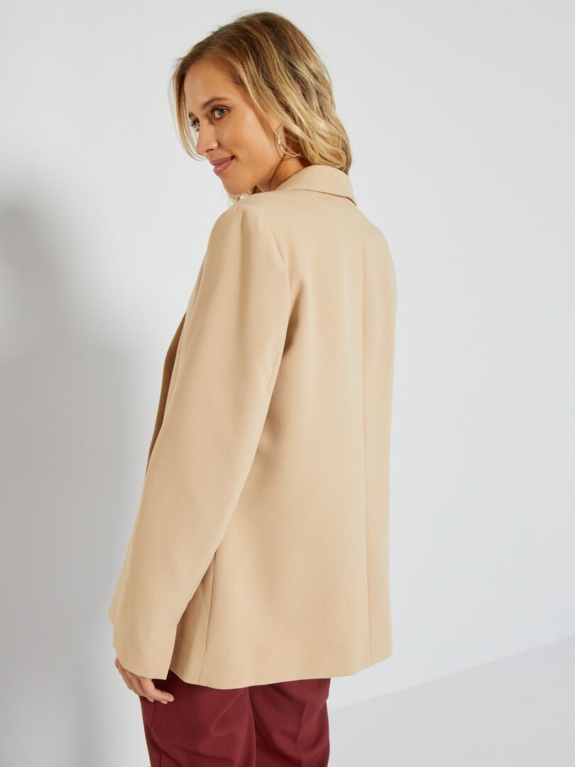 Blazer midi - Bege