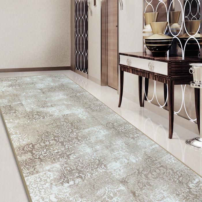 Alfombra de pasillo Davoli de 80 x 300 cm
