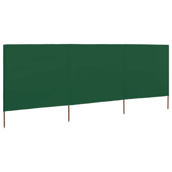 Markiza boczna Zielony 400 x 120 cm vidaXL