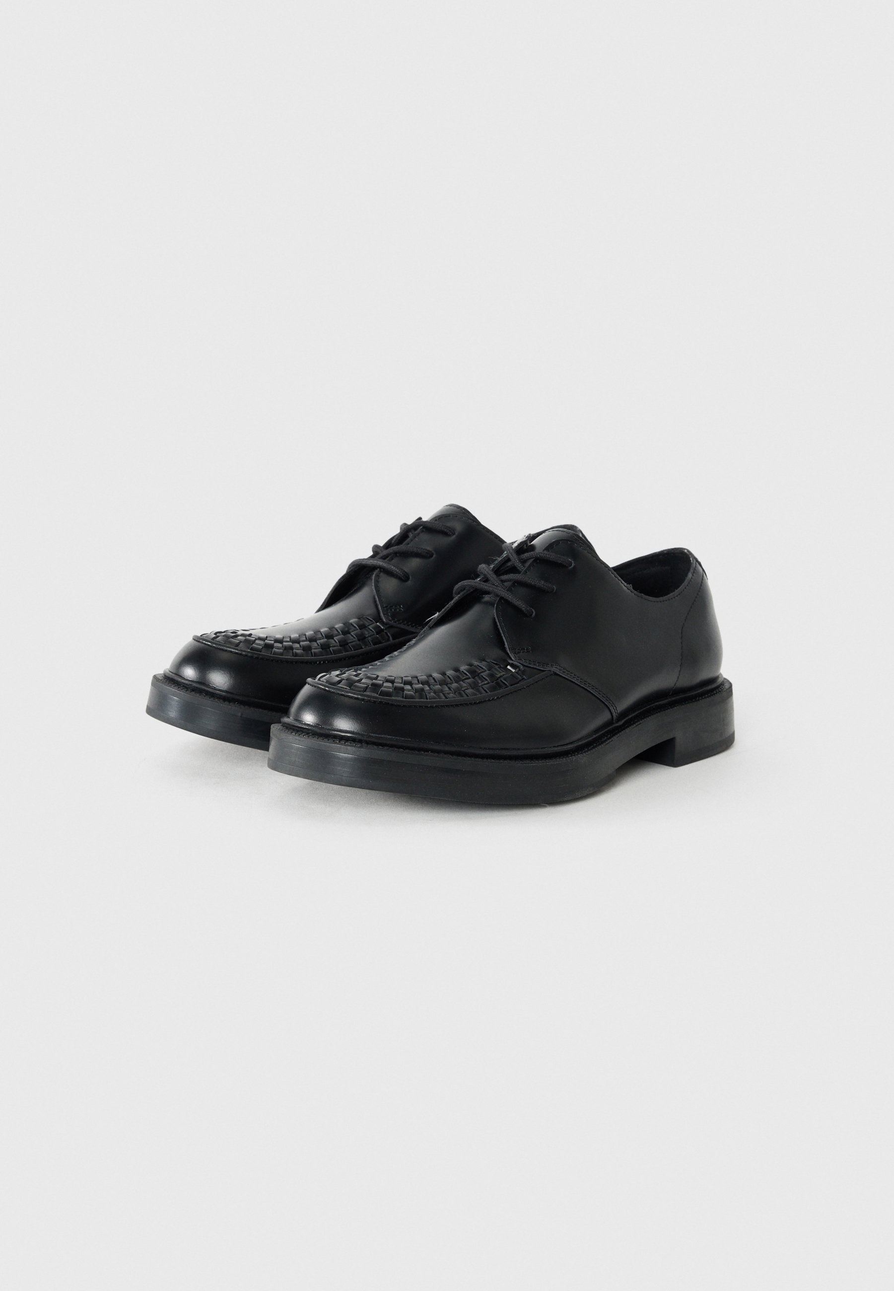 ALDO ROCCO - Elegantní šněrovací boty - black