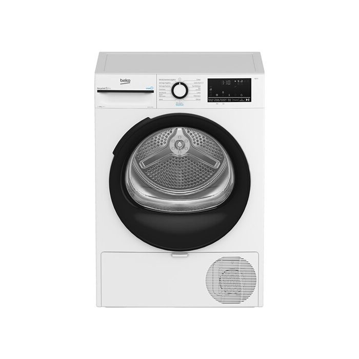 Secadora - BEKO - D3H211393W - 11 kg - Bomba de calor - Tambor de acero inoxidable Aquawave