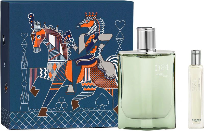HERMÈS H24 Herbes Vives Gift Set Eau de Parfum cadeauset voor mannen