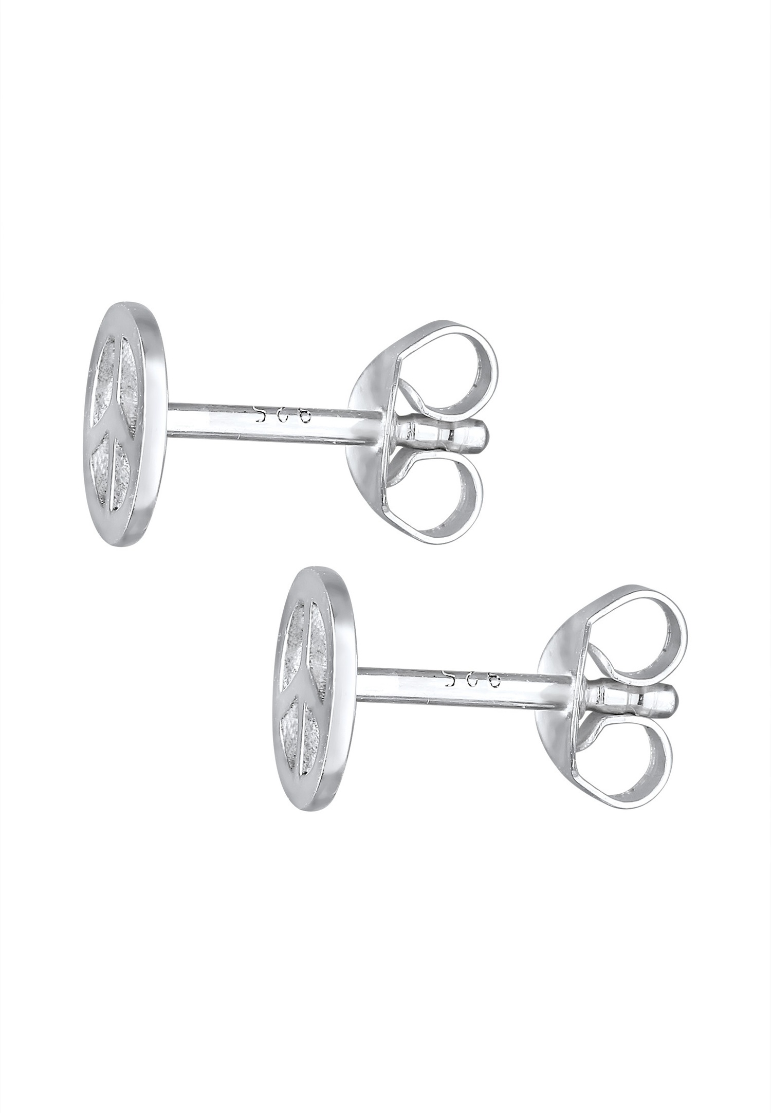 Elli Femmes paix symbole bohème hippie en argent sterling 925