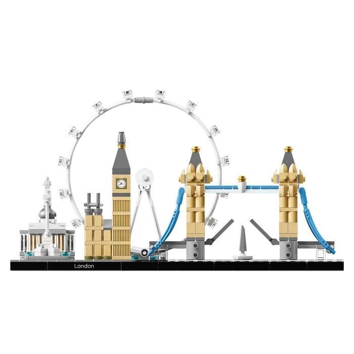 LEGO® Architecture 21034 - Londra - 468 pezzi - Età 12+ - Unisex - Marrone