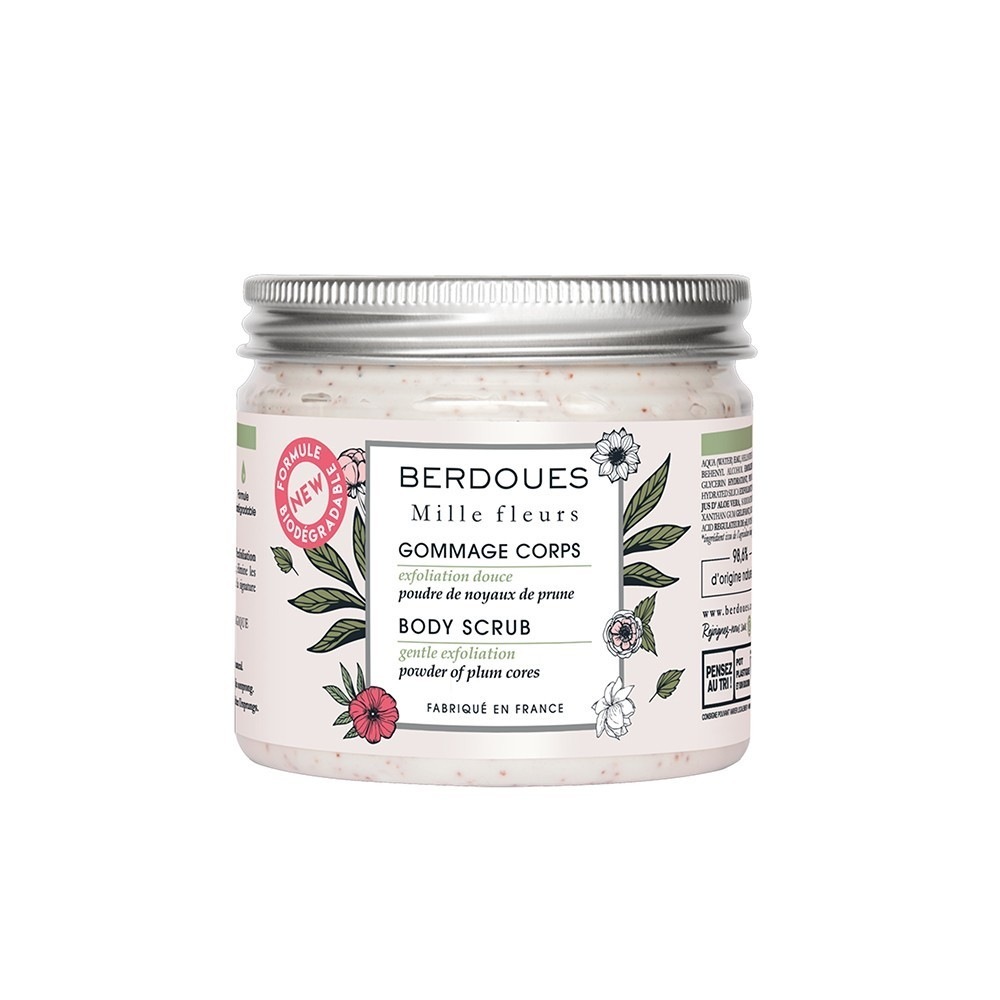 Telový peeling Berdoues Mille Fleurs - 200 ml