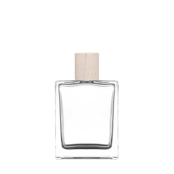 Flacon en verre transparent Victor FEA 15 de 100 ml