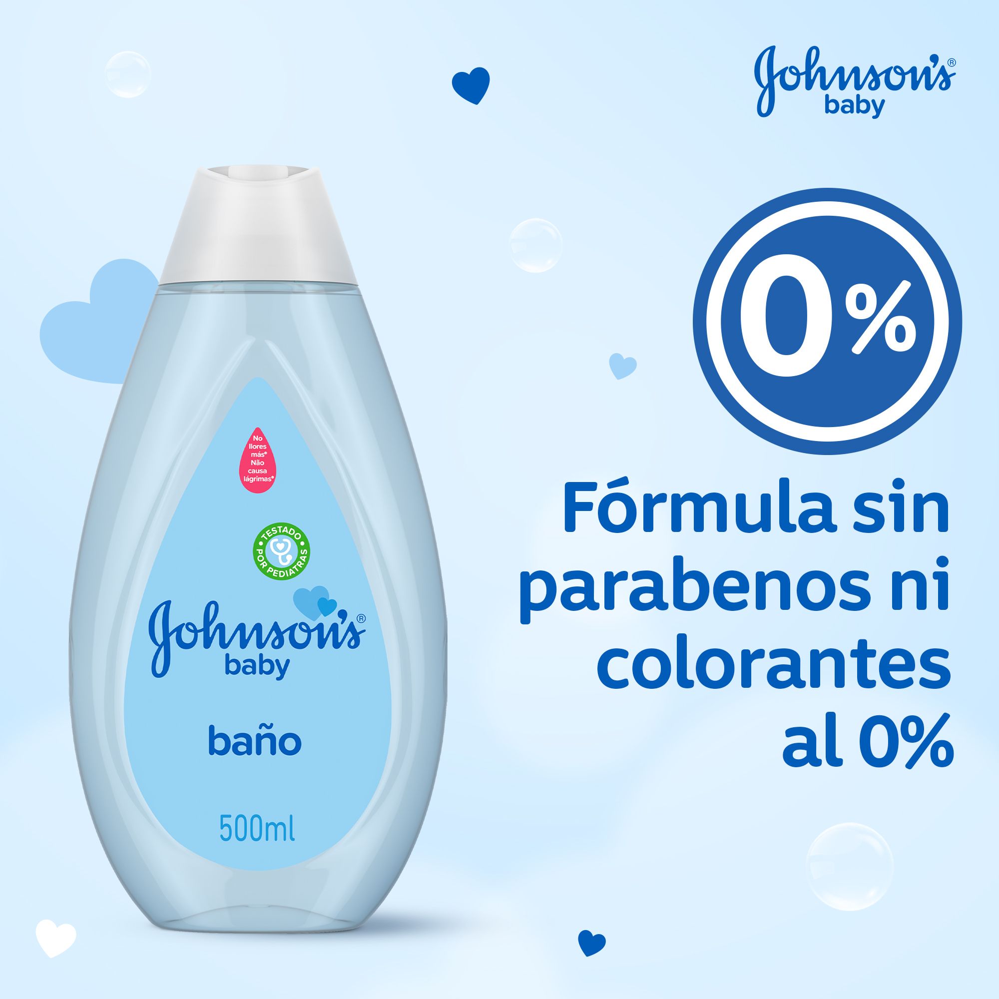 Baby Blue vonios želė su putomis Kūdikių vonios želė