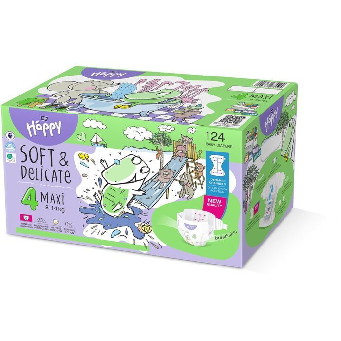 BELLA Baby Happy Maxi Box (124 ks)