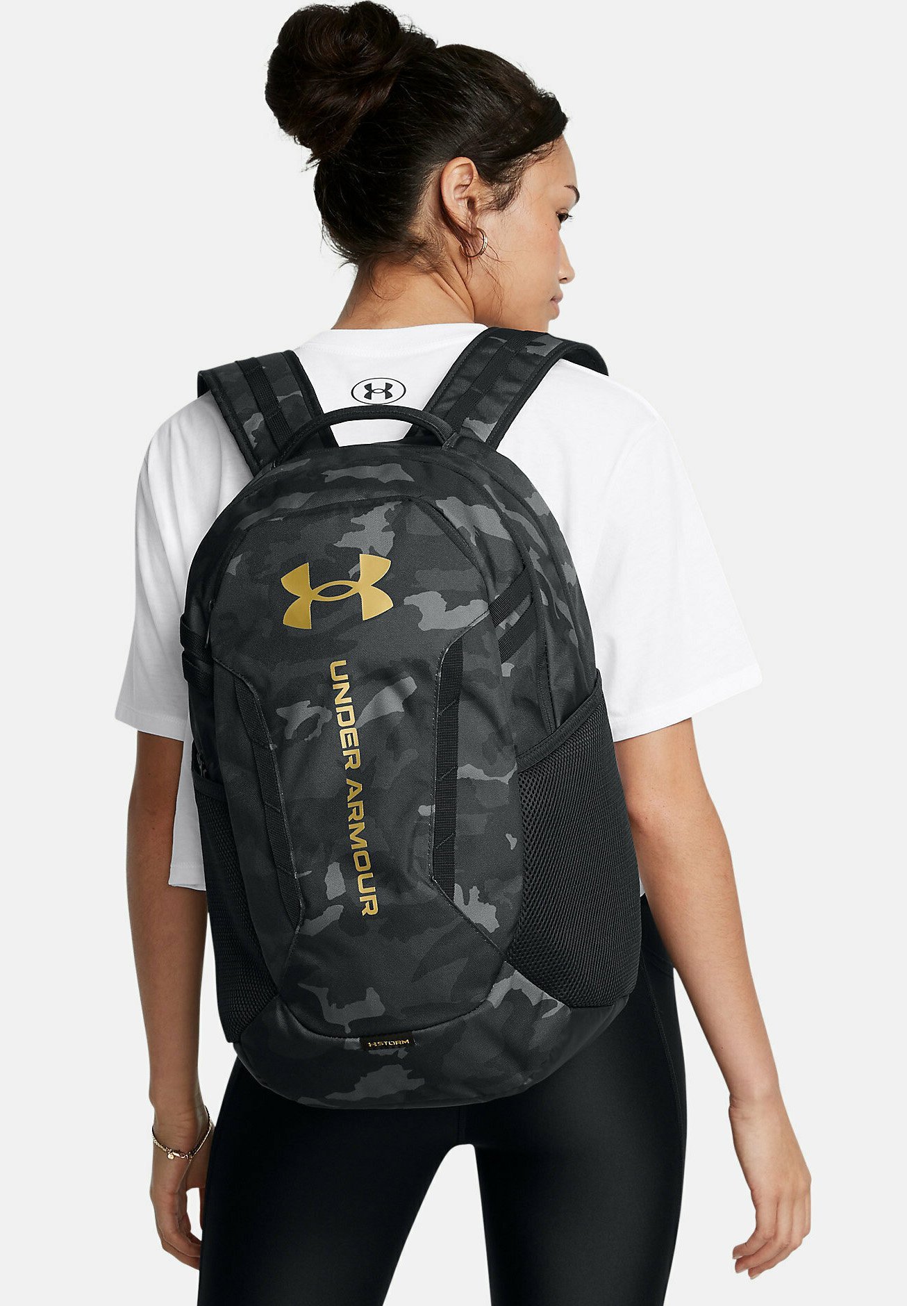 Under Armour HUSTLE 6.0 - Rucksack - schwarz