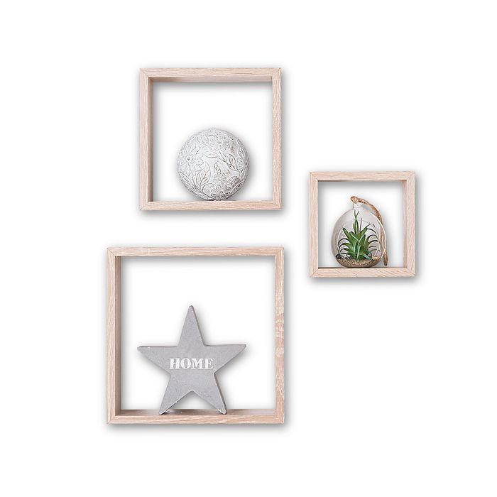estantes de pared cúbicos pequeños 